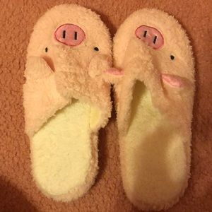 Never worn pig slippers